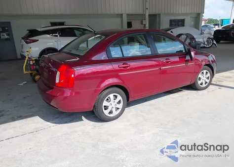 2009 Hyundai Accent Gls from USA, damaged, VIN KMHCN46C49U373017